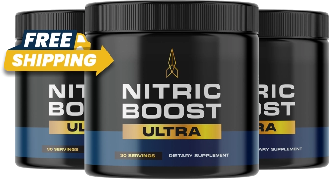 Three jars of Nitric Boost